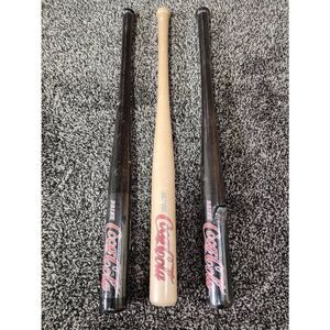 3 mini Coca Cola bats #A92